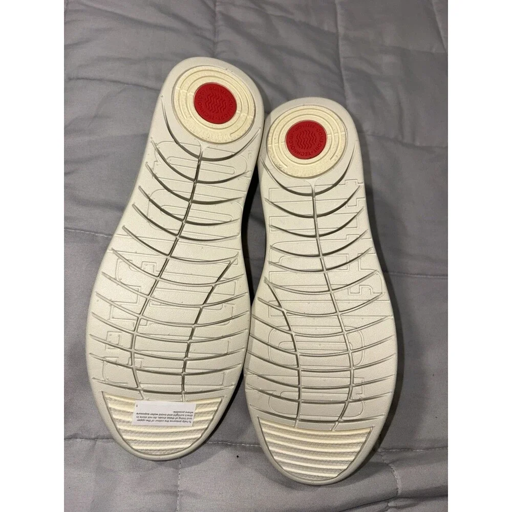 New Fitflop Rally Slip-On Platform Skate Sneakers Sz 6